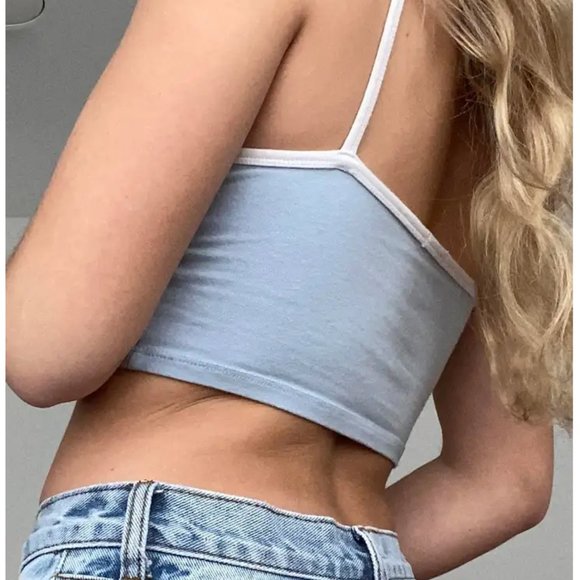 NWOT RARE Light Blue & White Amara Tank - Picture 4 of 7